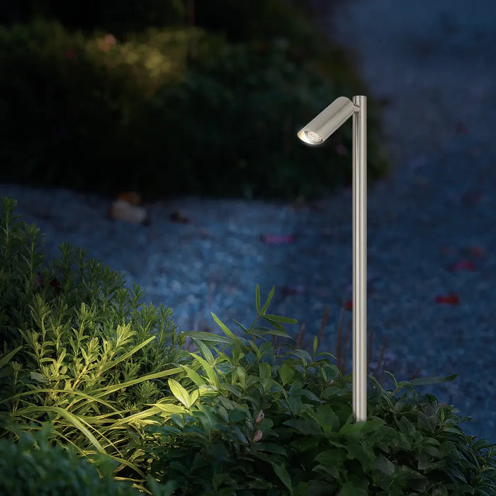 ESLEN: 24V IP65 Exterior LED Garden Spike Post Light (Available in Antique Brass, White & Stainless Steel)