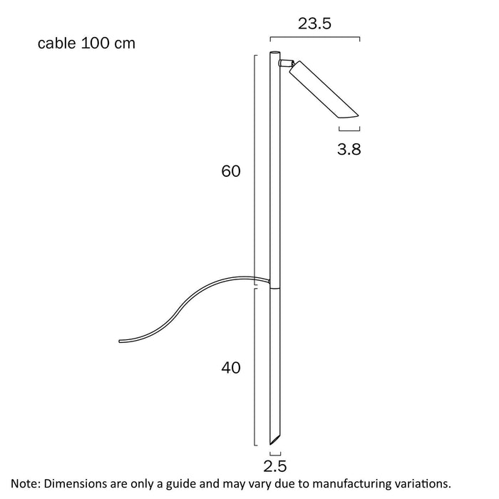 ESLEN: 24V IP65 Exterior LED Garden Spike Post Light (Available in Antique Brass, White & Stainless Steel)