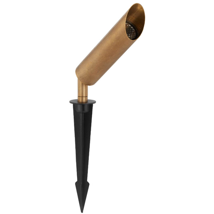 ESLEN: 24V IP65 Exterior LED Garden Spike Light (Available in Antique Brass, White & Stainless Steel)