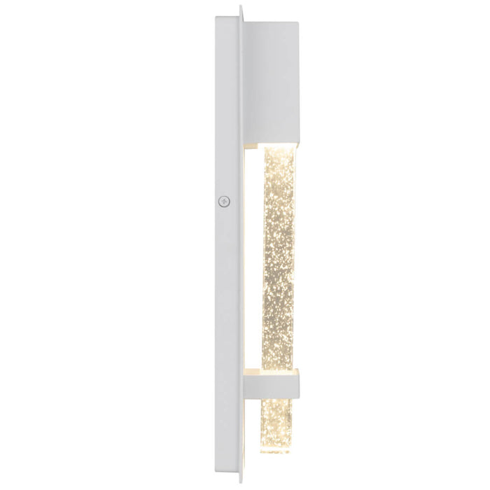 ESTRADA: Elegant IP44 Glass LED Outdoor Wall Light (available in Black & White)