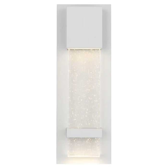 ESTRADA: Elegant IP44 Glass LED Outdoor Wall Light (available in Black & White)