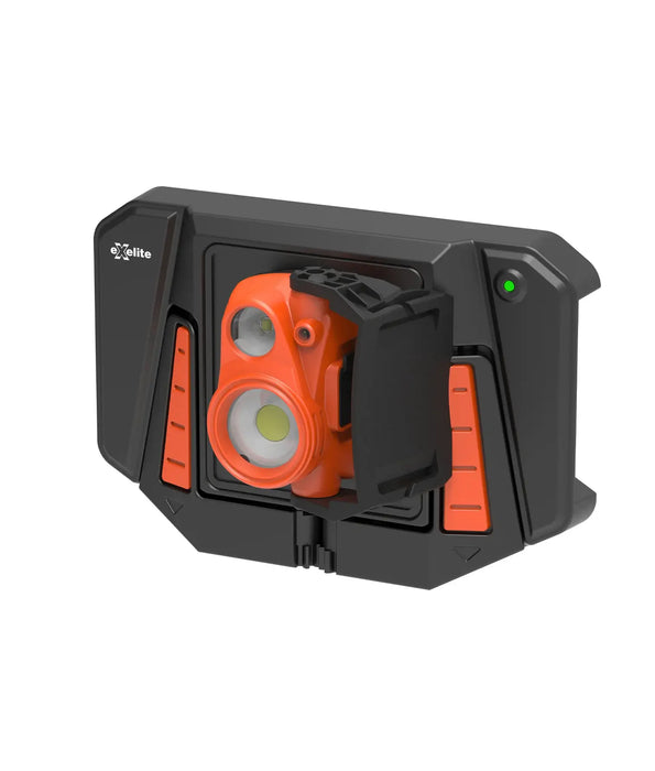 Duo Headlamp: IP65 IK07 90D Adjustable Flood & Spot Beam Headlamp