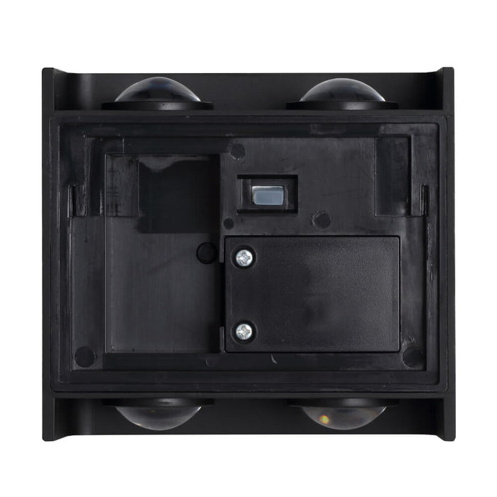 EYVOR: Black Up/Down LED Wall Light (Available in 4 Light & 8 Light)