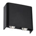 Telbix EYVOR: Black Up/Down LED Wall Light (Available in 4 Light & 8 Light)