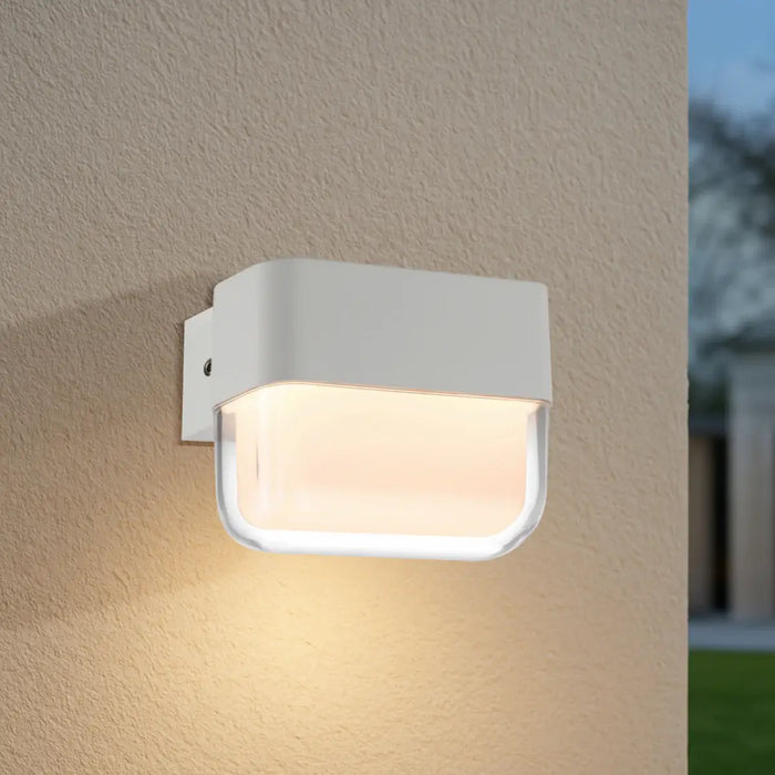 FADRO: Modern LED Exterior Wall Bracket (Available in Black & White, 10cm & 18cm)