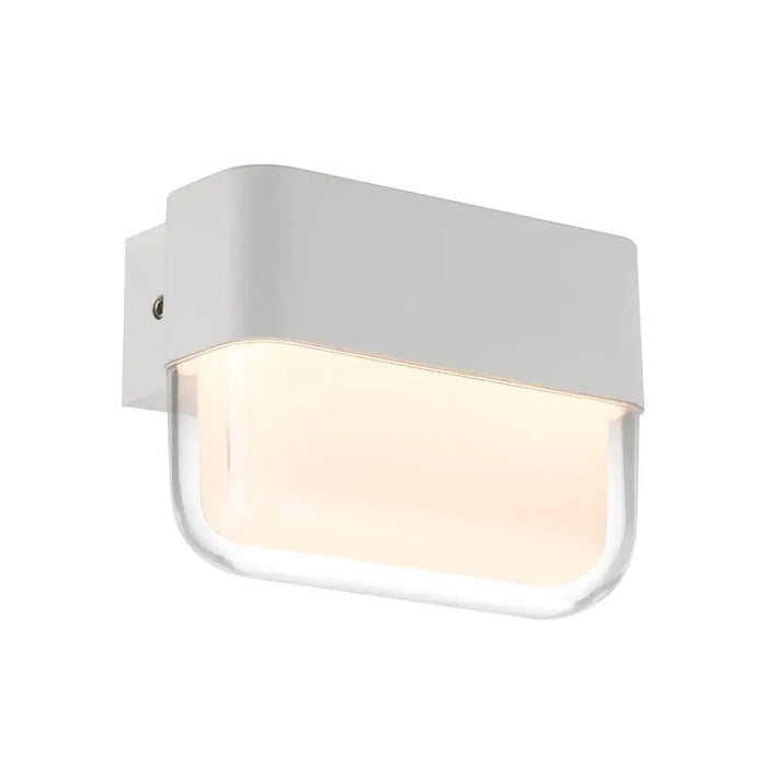 Telbix FADRO: Modern LED Exterior Wall Bracket (Available in Black & White, 10cm & 18cm)