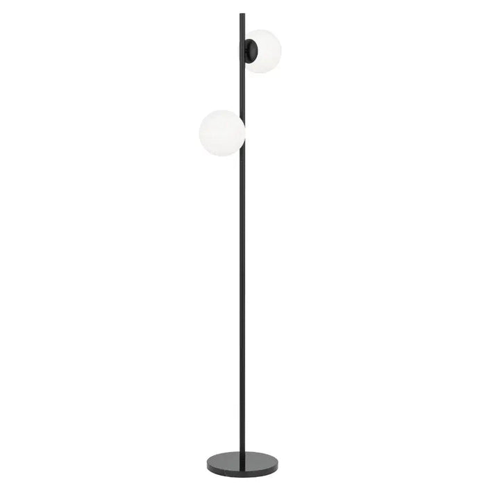 2 globe floor online lamp