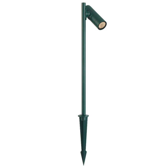 FLANK: 24V Exterior LED Garden Spike Light (Available in Rust, Green & Black)
