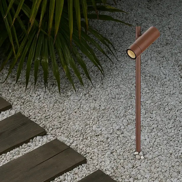 FLANK: 24V Exterior LED Garden Spike Light (Available in Rust, Green & Black)