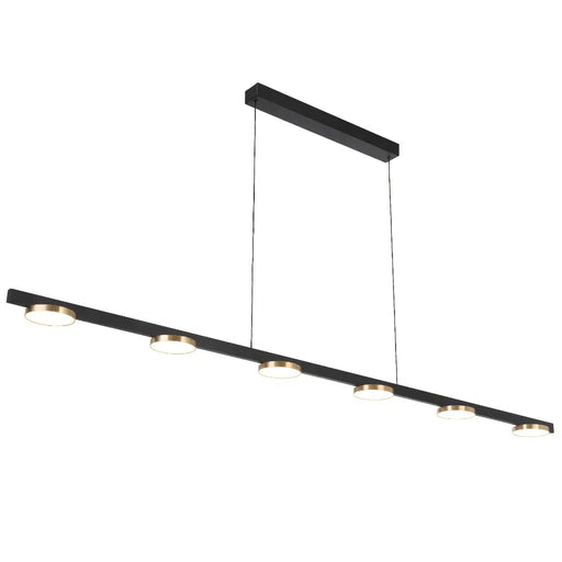 Telbix FORDO: 180cm Modern Linear LED Pendant Light