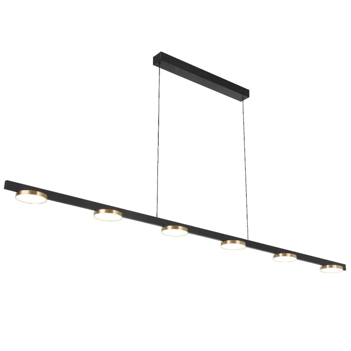 Telbix FORDO: 180cm Modern Linear LED Pendant Light