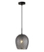 CLA FOSSETTA: Interior Wine Glass Shape Dimpled Pendant Lights (avail in Amber & Smoke)