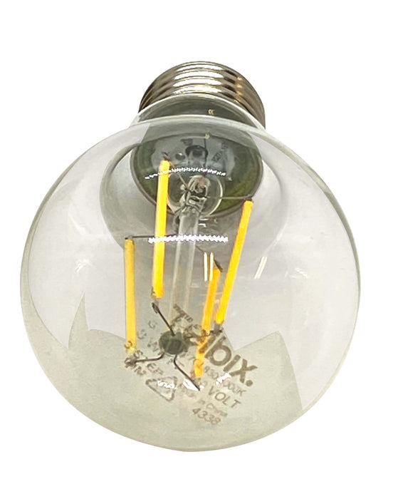 TELBIX Dimmable E27 A60 8W LED Clear Globe