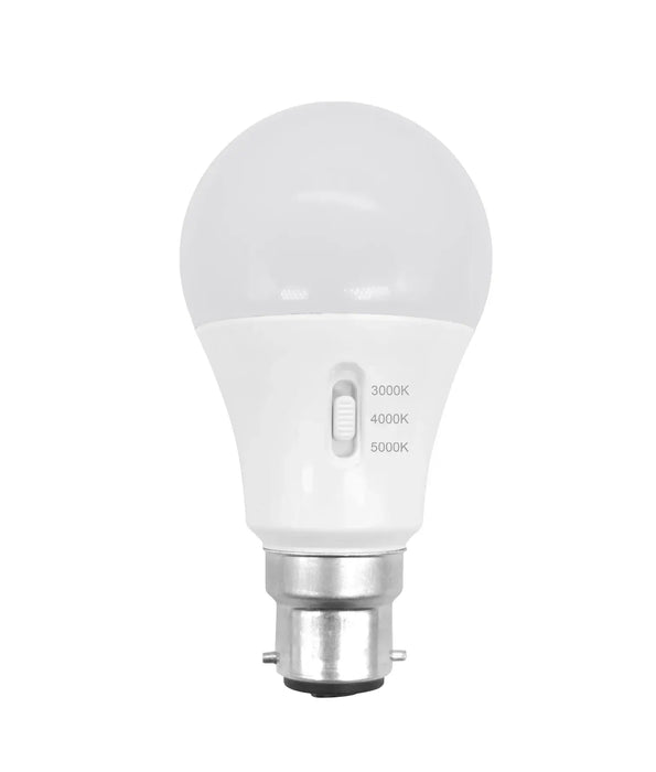 GLSTRI: 10W Dimmable LED GLS Tri-CCT Dimmable Globes Frosted Diffuser