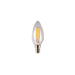TELBIX E14 4W Clear Dimmable LED Candle Globe