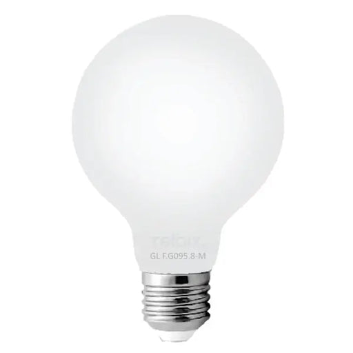 Telbix E27 G95 8W Opal Dimmable LED Globe (Available in Warm White & Natural White)
