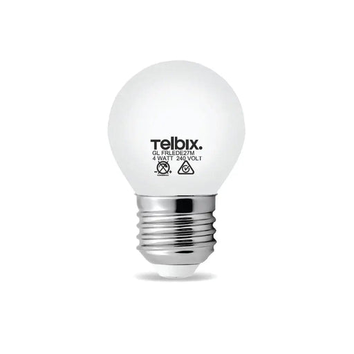 Telbix TELBIX E27 G45 4W LED Fancy Round Non-Dim Globe