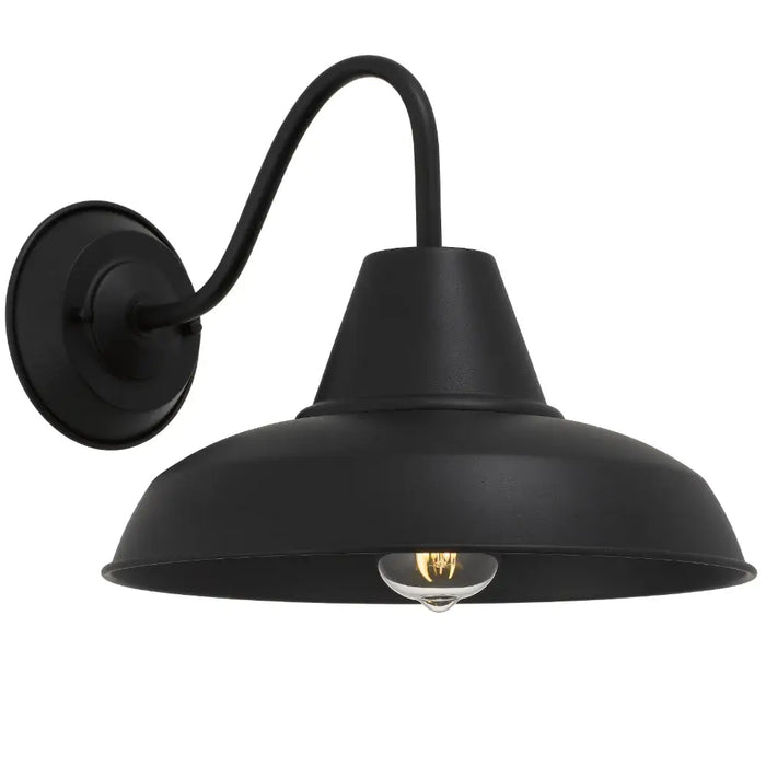 GORDON: Art Deco Style IP43 Exterior Wall Light (available in Black & White)