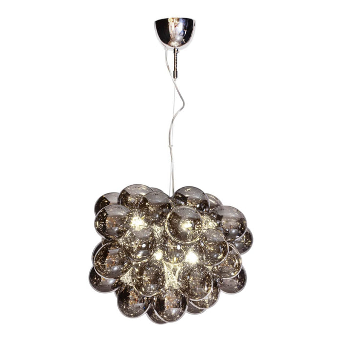 By Rydens GROSS: 37 Glass Spheres Cluster Pendant Light (Avail in Amber, Smoke & White)