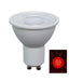CLA 5W GU10 Coloured LED Globes (Avail in Blue & Red)