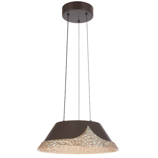Telbix HALIFAX: Bronze Contemporary Design LED Pendant Light (Available in 35cm & 50cm)