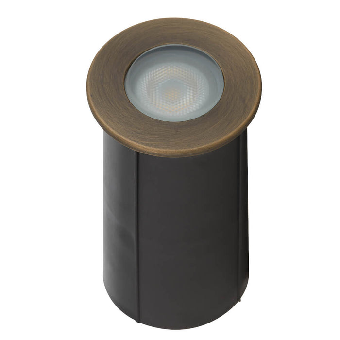 HALON: IP67 Outdoor Inground Stair Lights (Available in Stainless Steel, Antique Brass & Natural Brass)