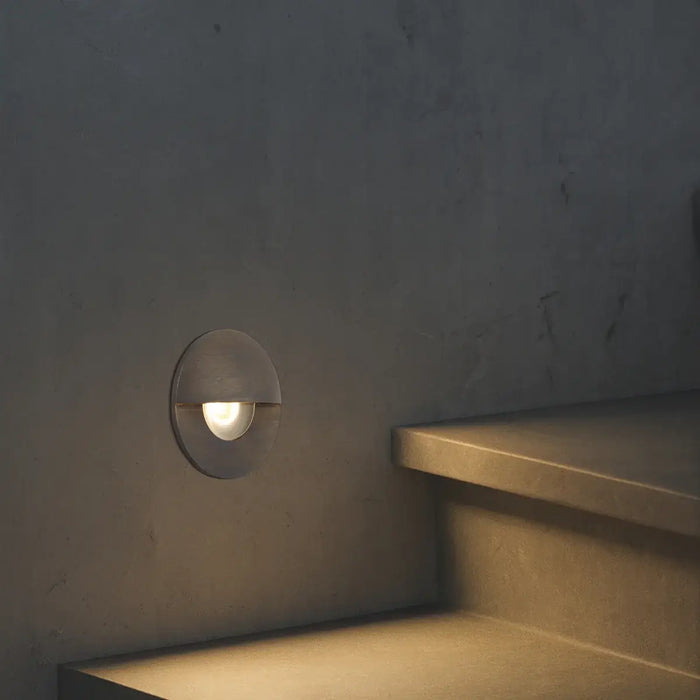 HALON: IP67 Outdoor Step Lights (Available in Stainless Steel, Antique Brass & Natural Brass)