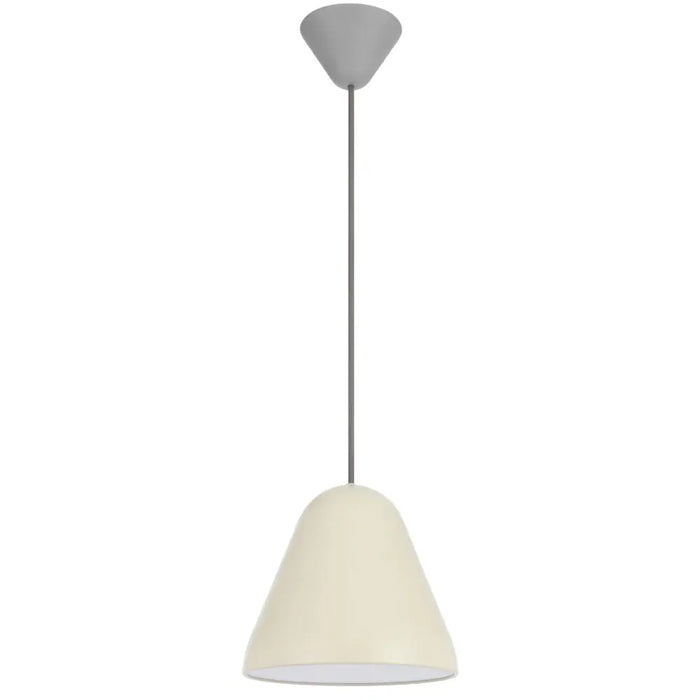 HANAMI: Metal Dome Pendant Light (Available in Orange, Nickel, Green, Brass, Black & Beige, 22cm & 44cm)