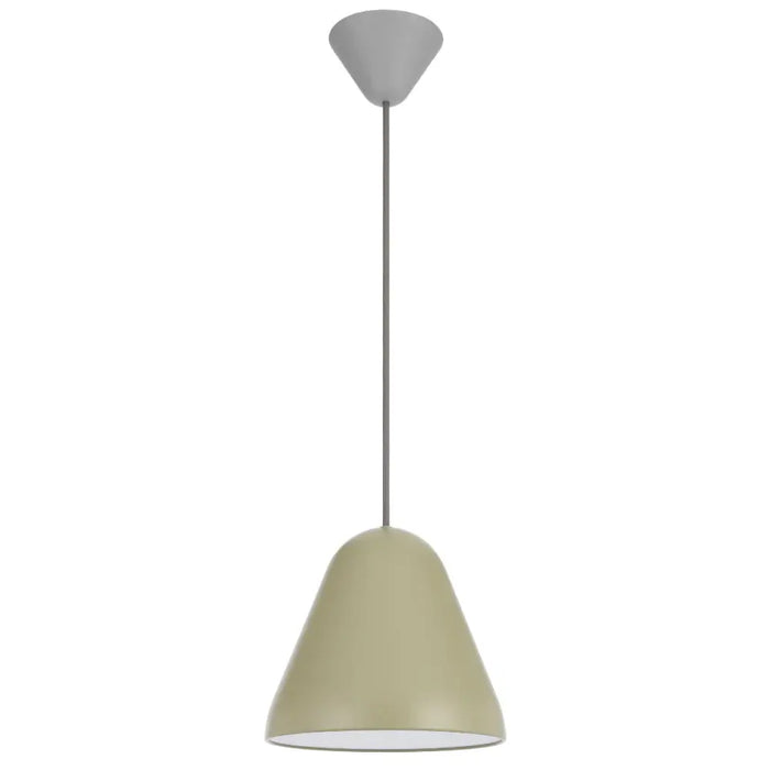 HANAMI: Metal Dome Pendant Light (Available in Orange, Nickel, Green, Brass, Black & Beige, 22cm & 44cm)