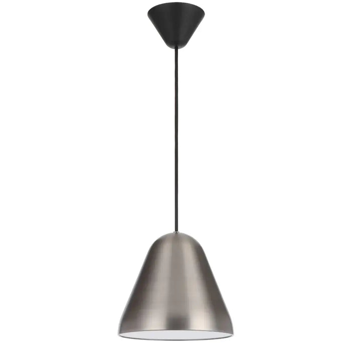 HANAMI: Metal Dome Pendant Light (Available in Orange, Nickel, Green, Brass, Black & Beige, 22cm & 44cm)