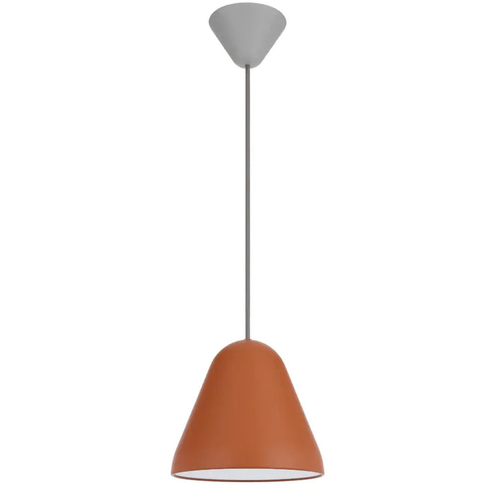 HANAMI: Metal Dome Pendant Light (Available in Orange, Nickel, Green, Brass, Black & Beige, 22cm & 44cm)