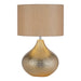 Telbix HANOI: Modern Ceramic Table Lamp (Avail in Copper & Silver)