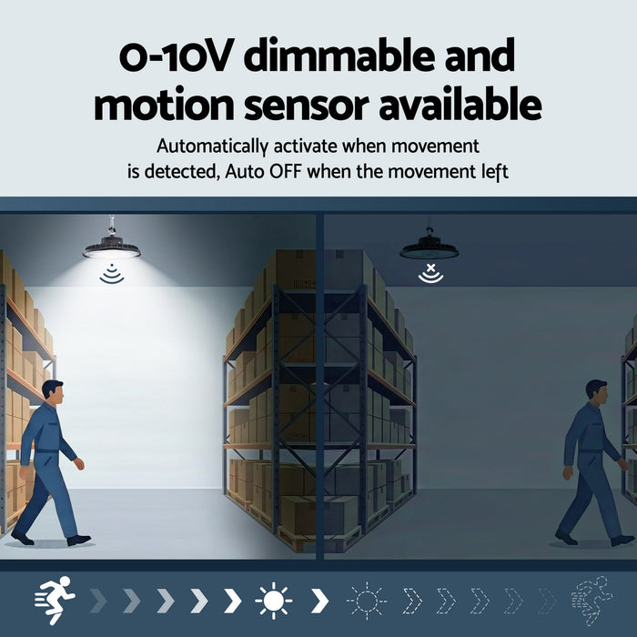 Leier 150W UFO LED High Bay Light Motion Sensor