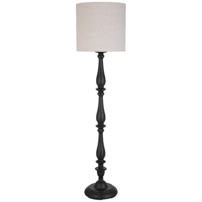HOMMER: Timeless Style Floor Lamp (Available in Black & Natural)