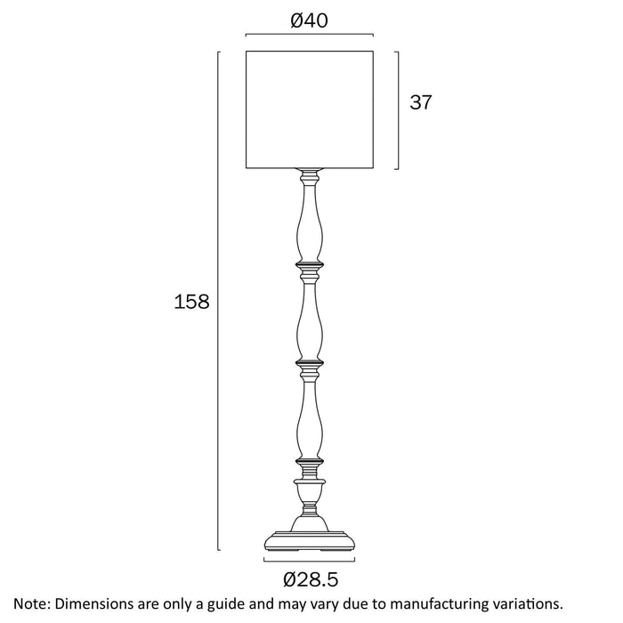 HOMMER: Timeless Style Floor Lamp (Available in Black & Natural)