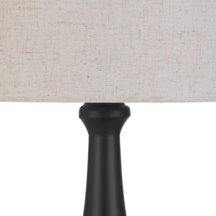 HOMMER: Bohemian Style Table Lamp (Available in Natural & Black)
