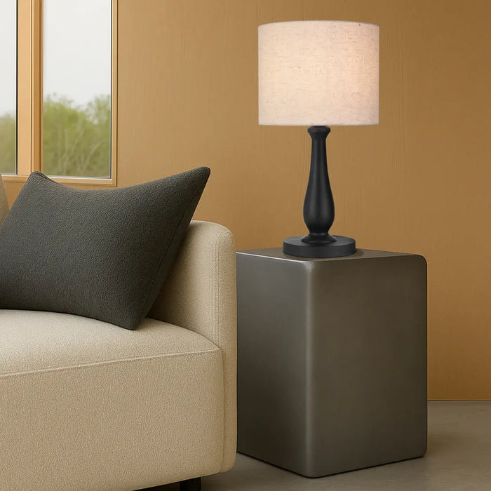 HOMMER: Bohemian Style Table Lamp (Available in Natural & Black)