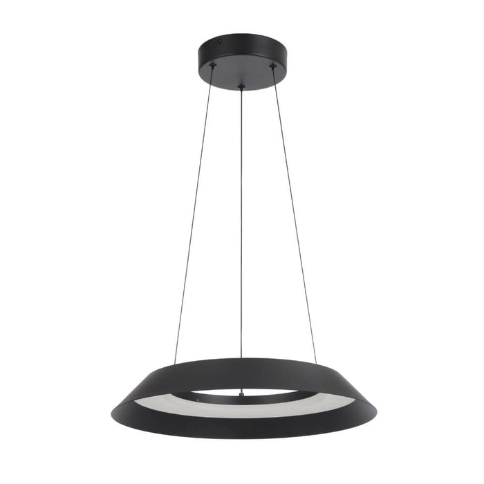 HOVIN: Modern Minimalist LED Pendant Light (Available in Black & White | 43cm & 58cm)