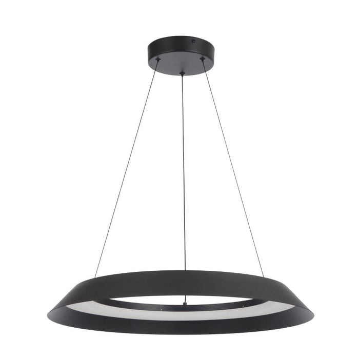 HOVIN: Modern Minimalist LED Pendant Light (Available in Black & White | 43cm & 58cm)