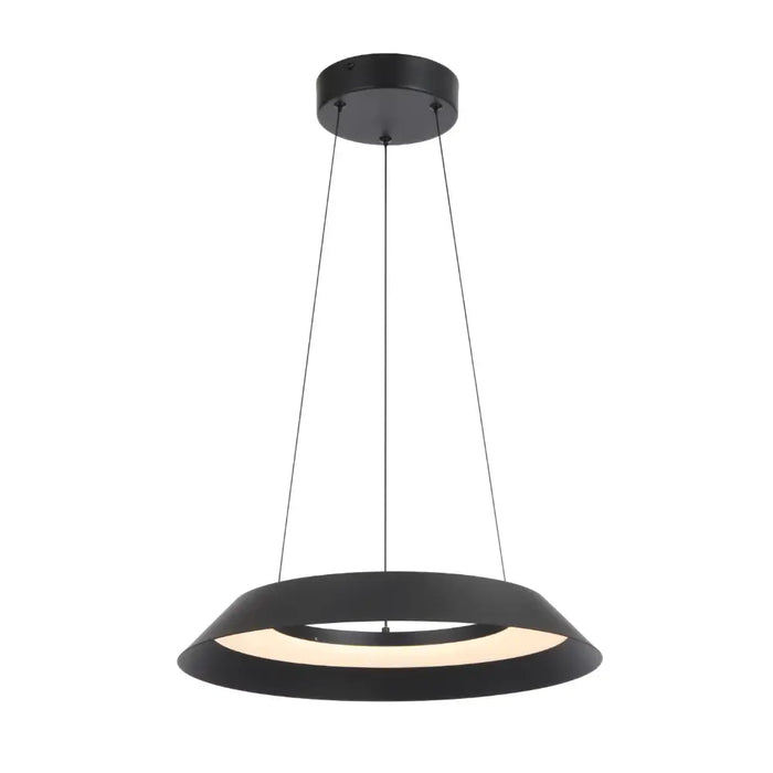 HOVIN: Modern Minimalist LED Pendant Light (Available in Black & White | 43cm & 58cm)