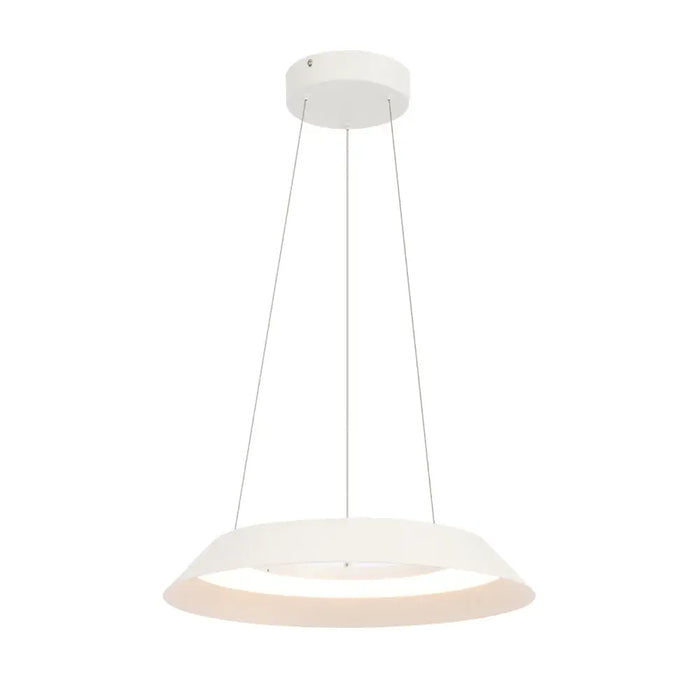 HOVIN: Modern Minimalist LED Pendant Light (Available in Black & White | 43cm & 58cm)