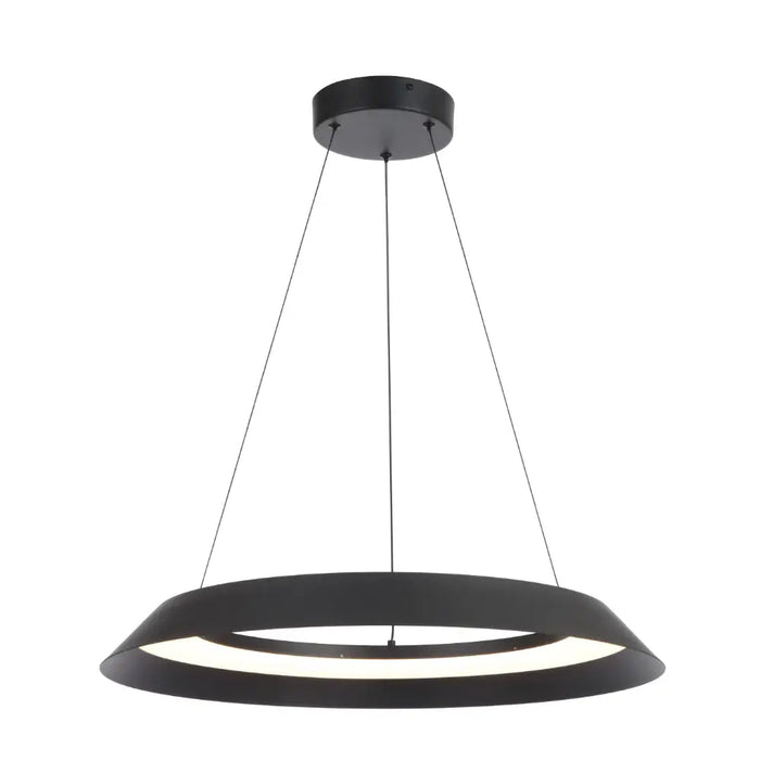 HOVIN: Modern Minimalist LED Pendant Light (Available in Black & White | 43cm & 58cm)