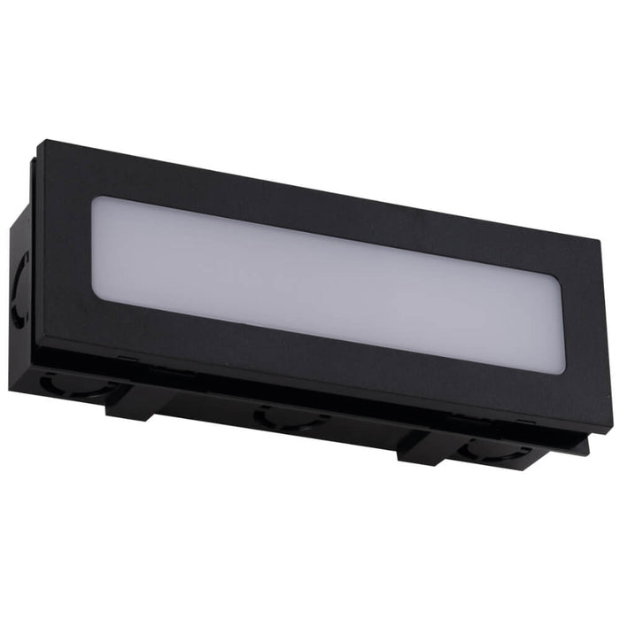 INGAR: Black Rectangular Outdoor Wall Light