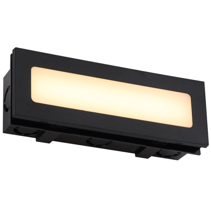 INGAR: Black Rectangular Outdoor Wall Light