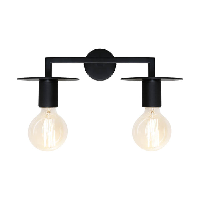 INKA Wall Light (Available in Black & Gold Finish | 1 Light and 2 Lights Option)