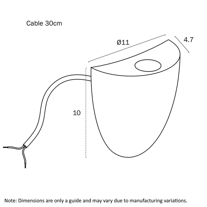 JORA: Exterior Step LED Wall Light (Available in Rust, Green & Black)