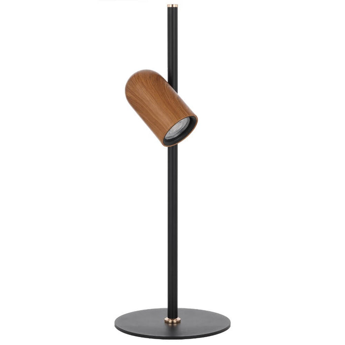 KINDLE: Black Table Lamp with Adjustable Shades