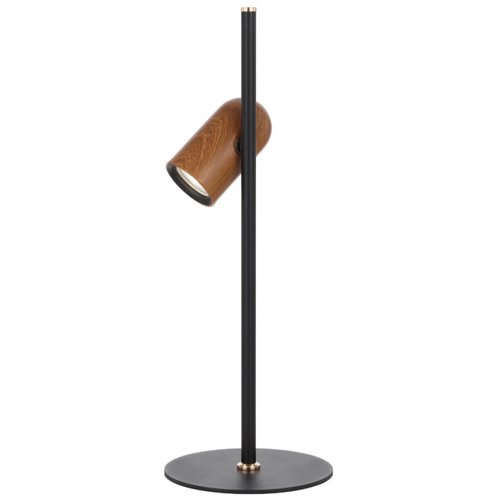 KINDLE: Black Table Lamp with Adjustable Shades