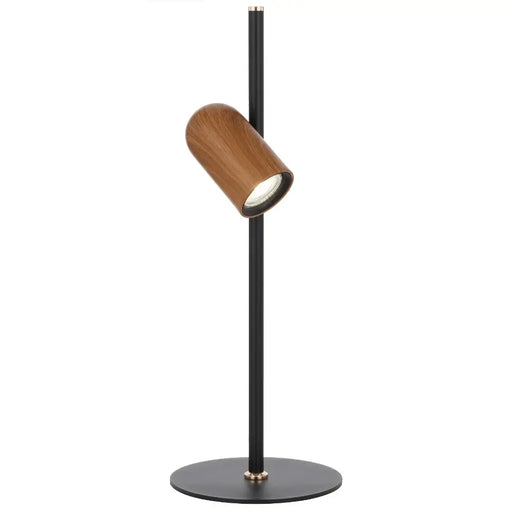 Telbix KINDLE: Black Table Lamp with Adjustable Shades