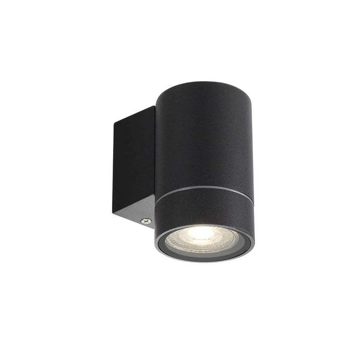 KMAN EX1 Black Exterior Wall Light - IP54